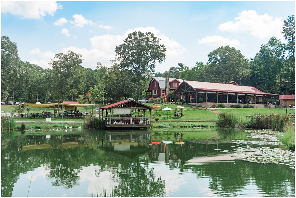 flowery branch wedding photographer photographs a bridal shower at a north Georgia winery 