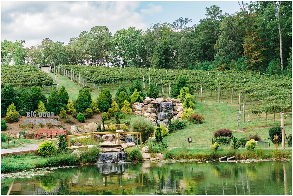 flowery branch wedding photographer photographs a bridal shower at a north Georgia winery 