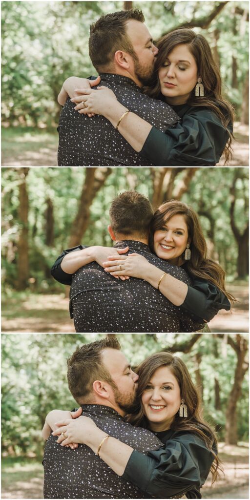 Atlanta wedding photographer photographs engagement session at wormsloe plantation in Savannah, Georgia 