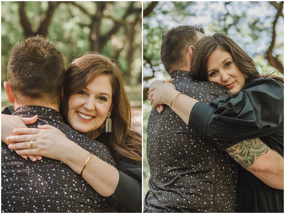 Atlanta wedding photographer photographs engagement session at wormsloe plantation in Savannah, Georgia 