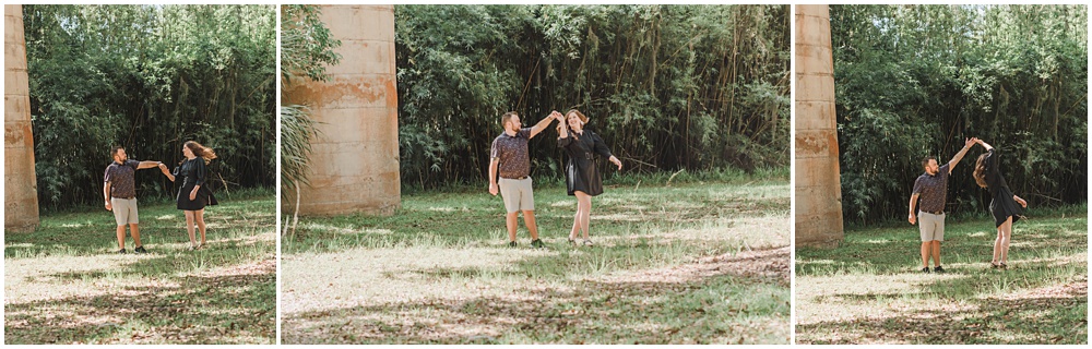 Atlanta wedding photographer photographs engagement session at wormsloe plantation in Savannah, Georgia 